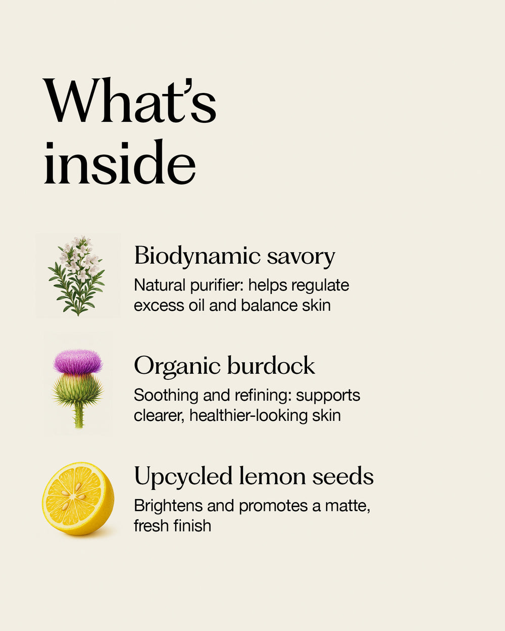 pure & balance face cream