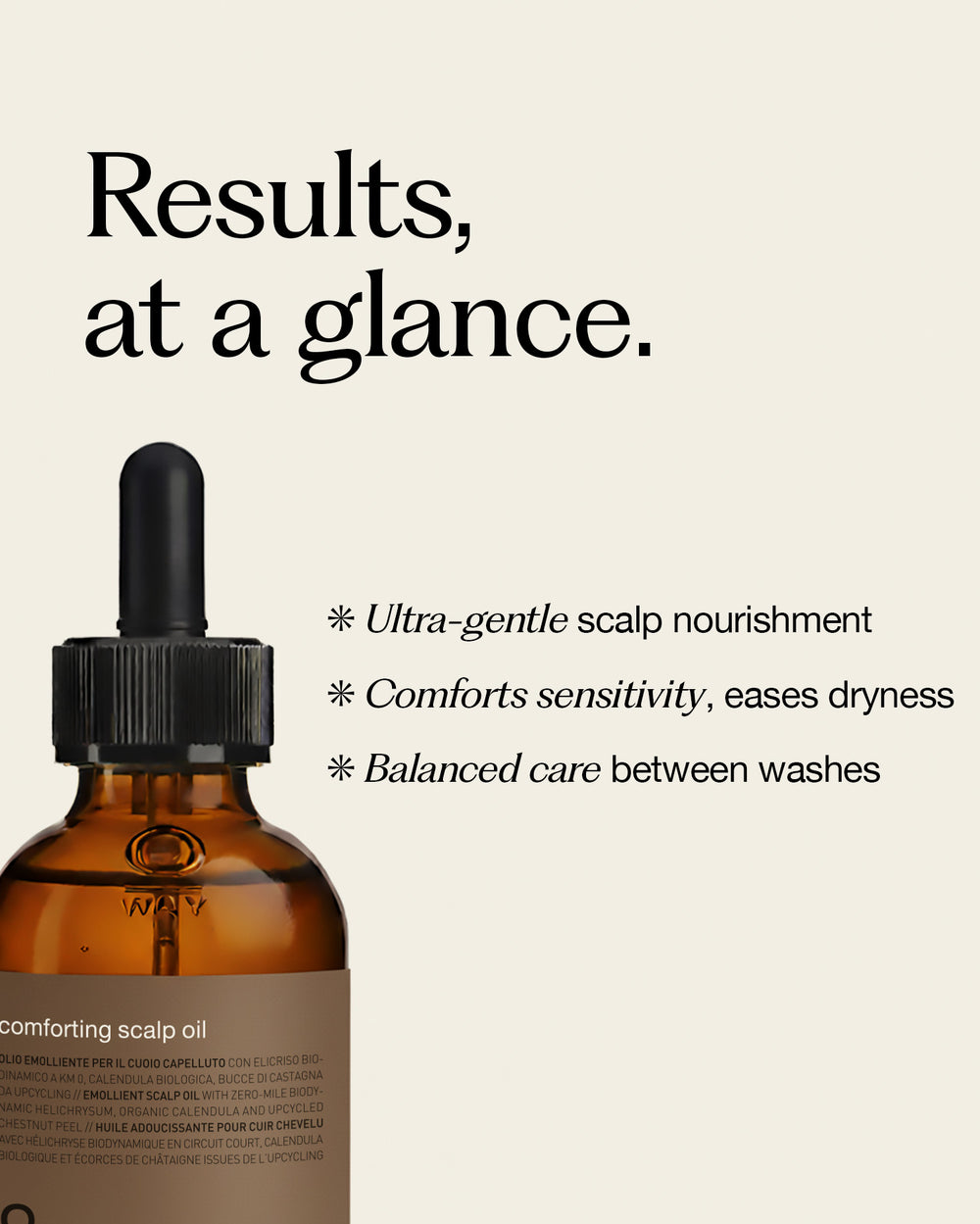 sensitive scalp recovery system