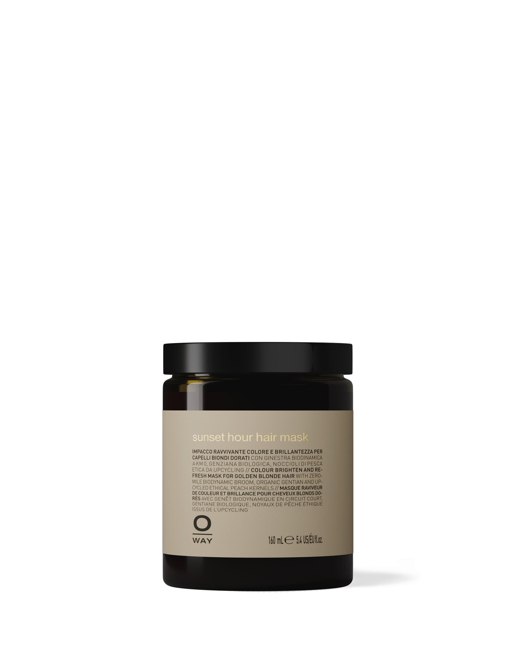 sunset hour hair mask