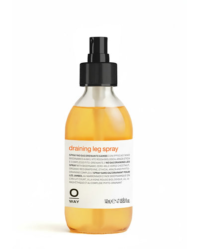 draining leg spray