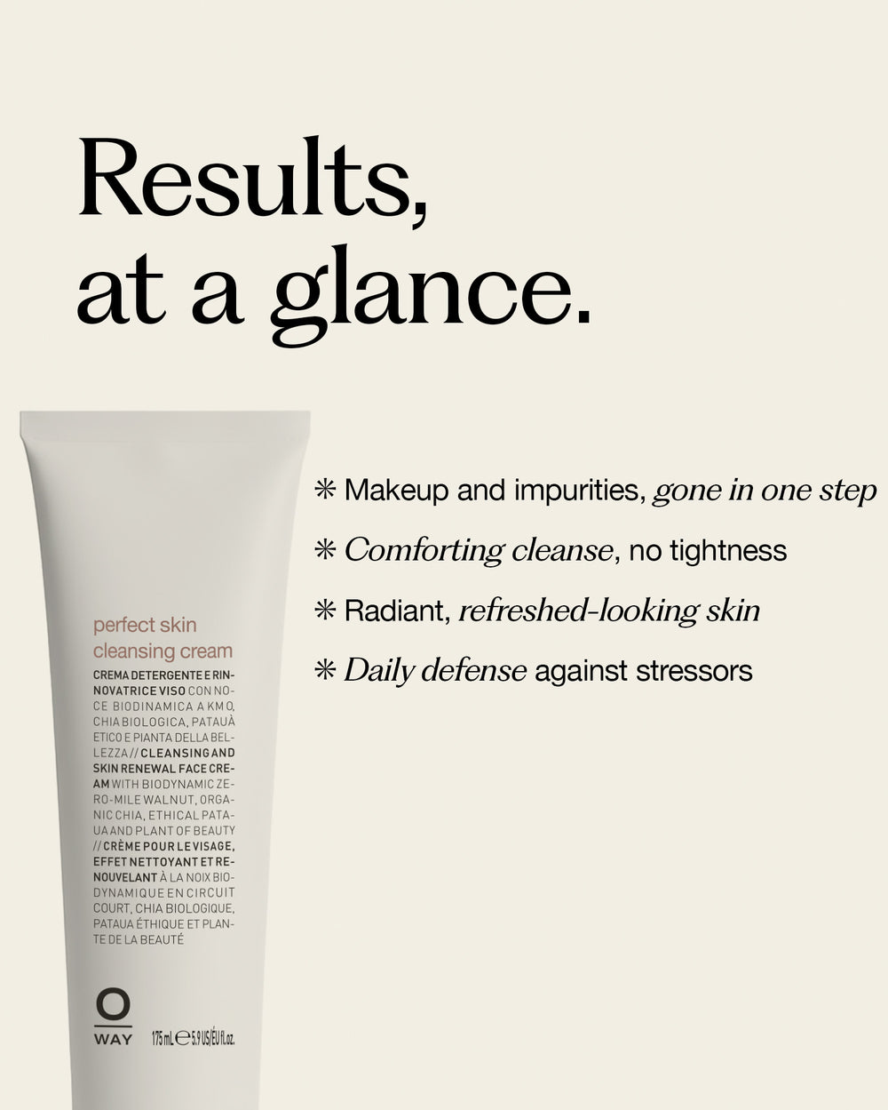 perfect skin cleansing cream