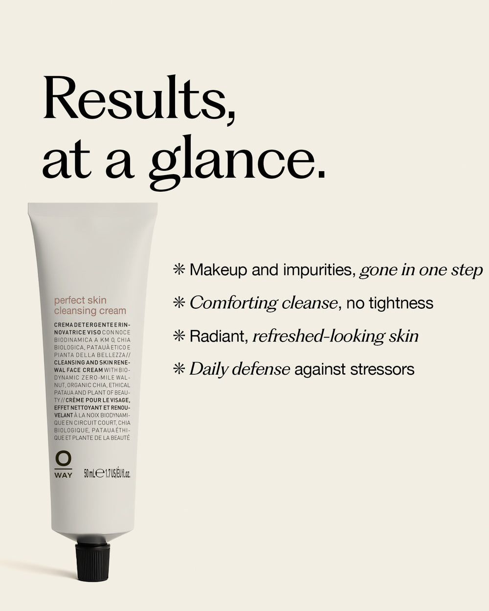 perfect skin cleansing cream