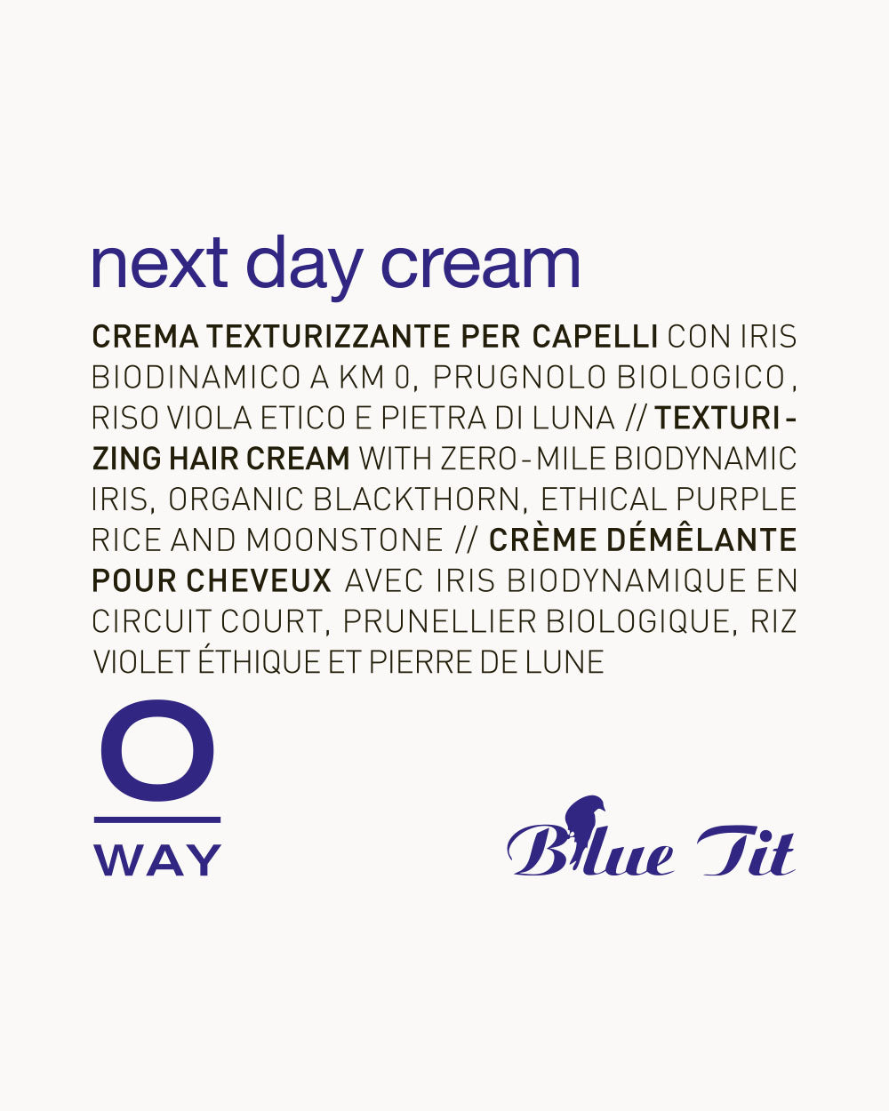 Next Day Cream – Styling Cream for Effortless Texture & Waves