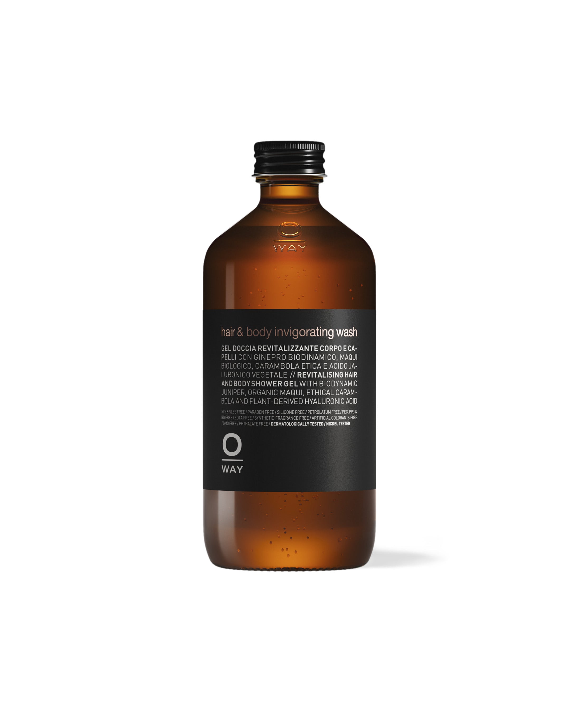 Hair & Body Invigorating Wash – Energizing Cleanser for Daily