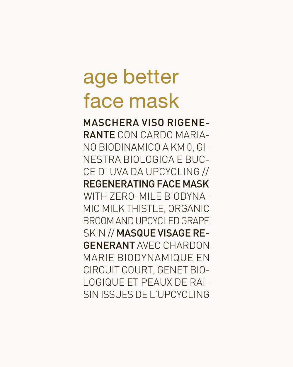 age better face mask oway label mobileonly