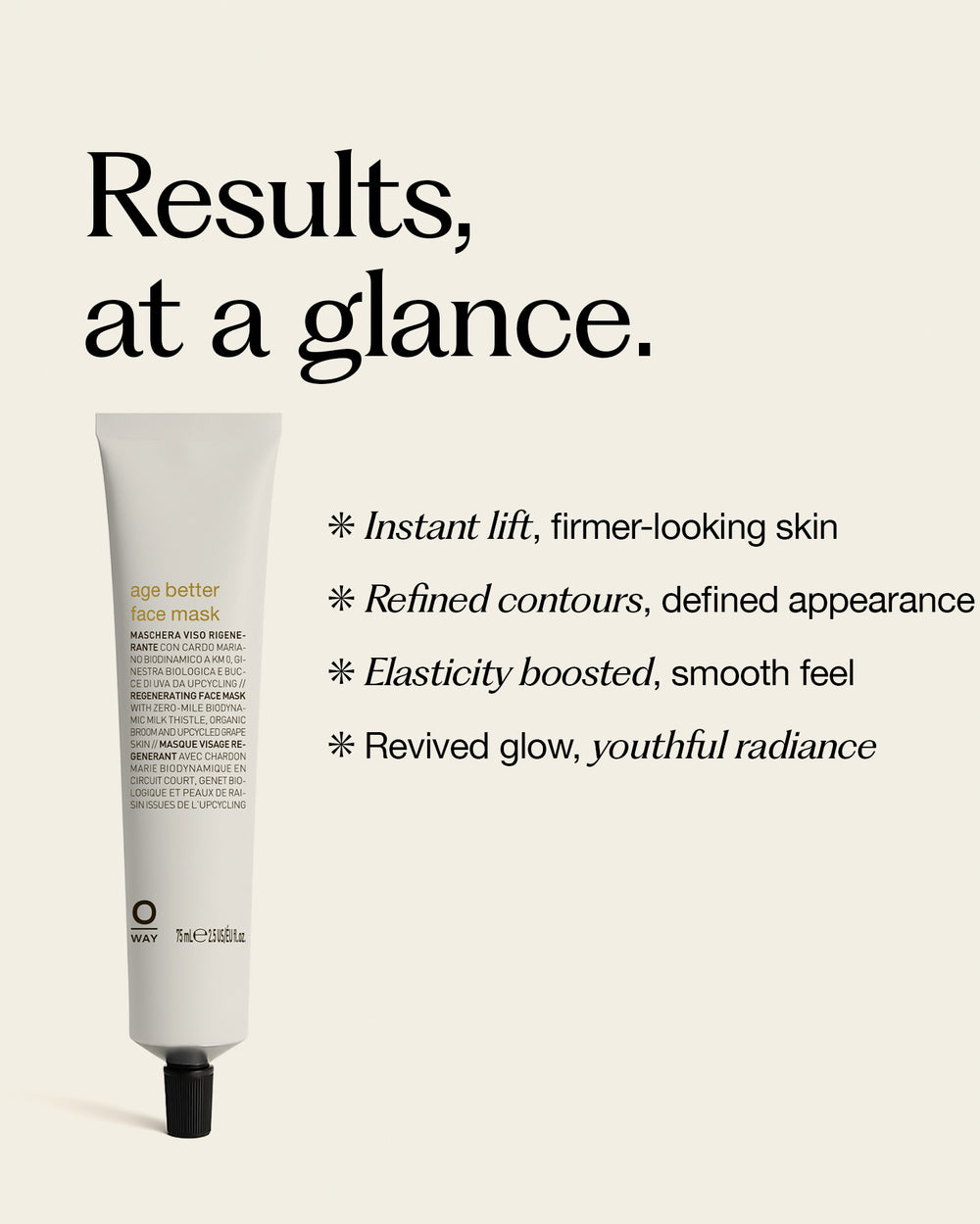 age better face mask