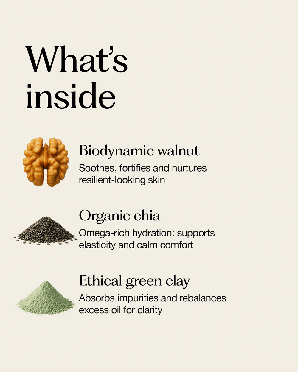 calming face mask