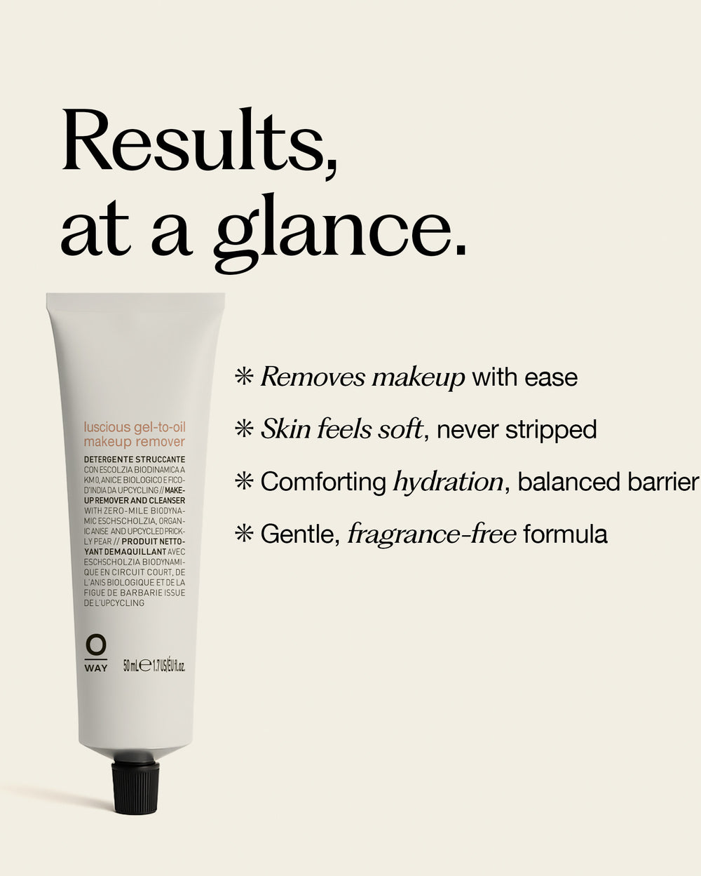 luscious gel-to-oil make up remover