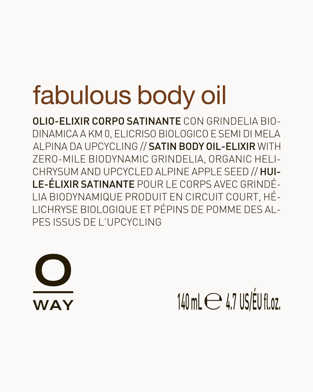 fabulous body oil label oway mobileonly