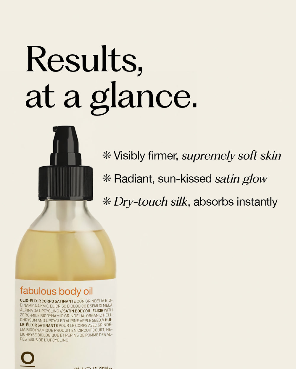 fabulous body oil