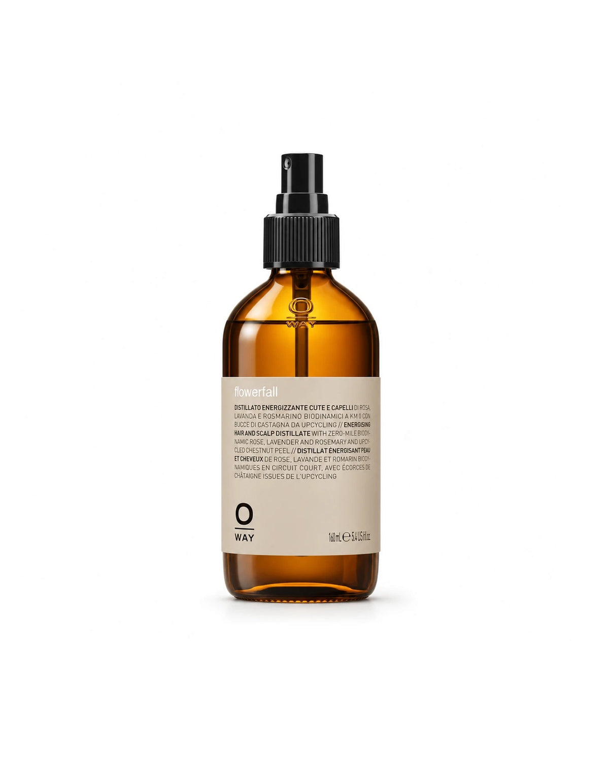 Flowerfall scalp essence, energizing citrus-floral essence for scalp rejuvenation