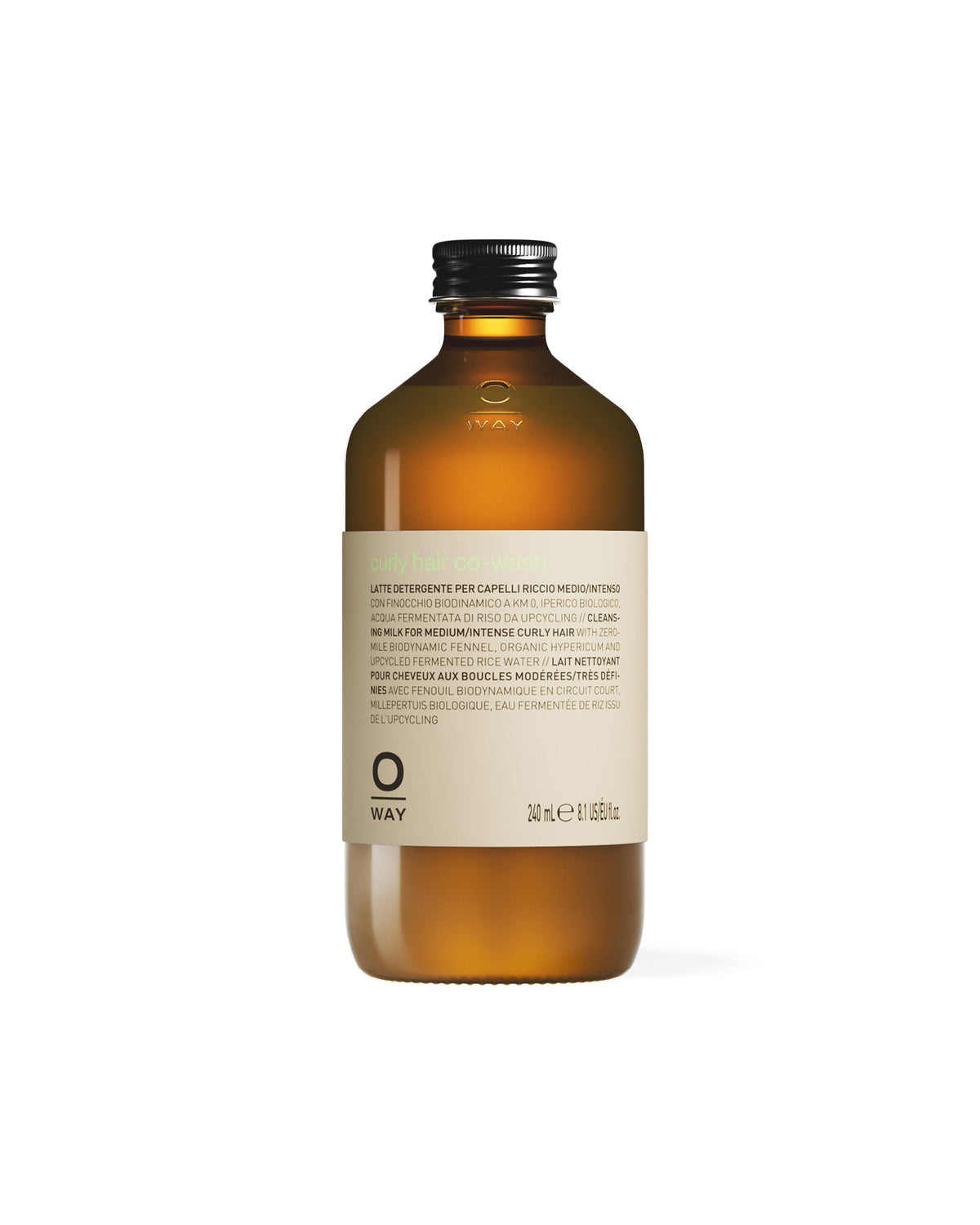 Curly hair co-wash, cleansing milk with conditioning action for medium/intense curly hair