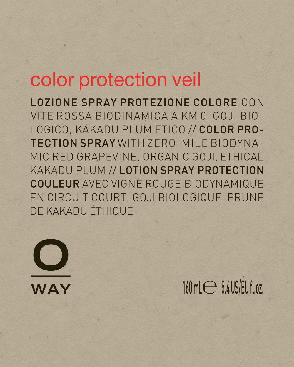 Color Protection Veil – Leave-In Spray for Colored Hair | Oway