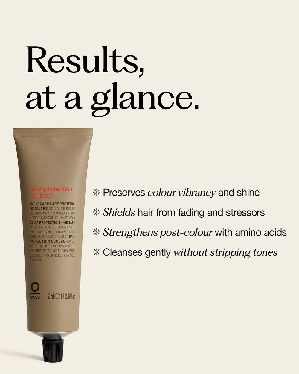 color protection hair bath