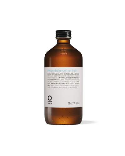 sebum balance hair bath