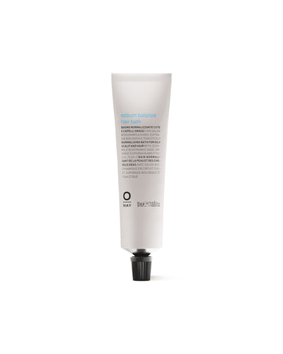 sebum balance hair bath