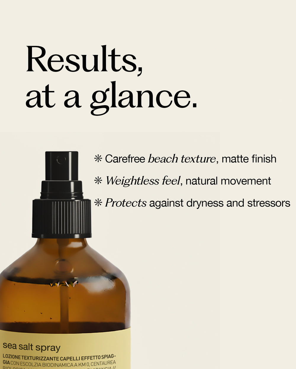 sea salt spray