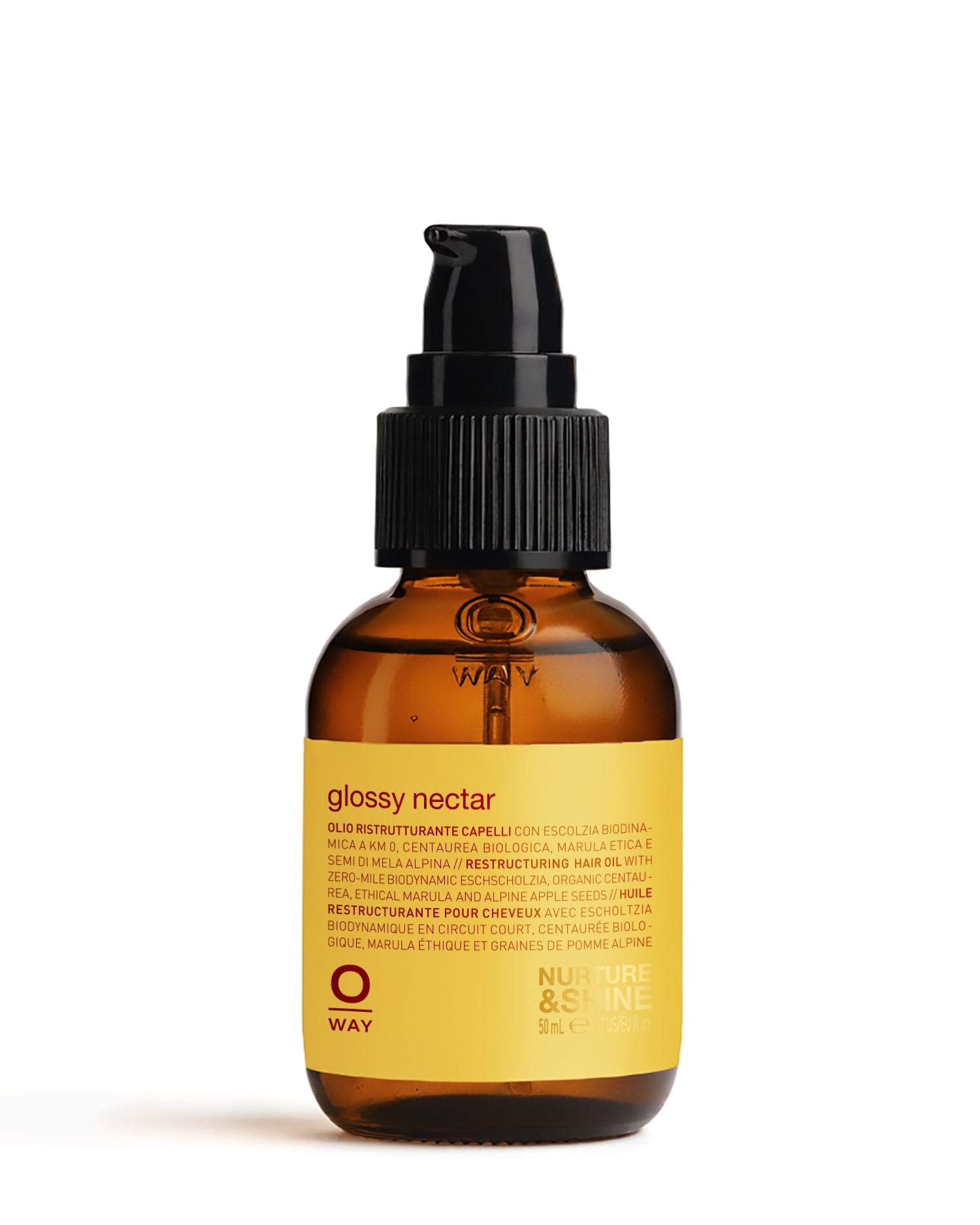 スタイリング剤 OWAY glossy nectar 160ml Oway Glossy Nectar | Professional Organic Hair Serum