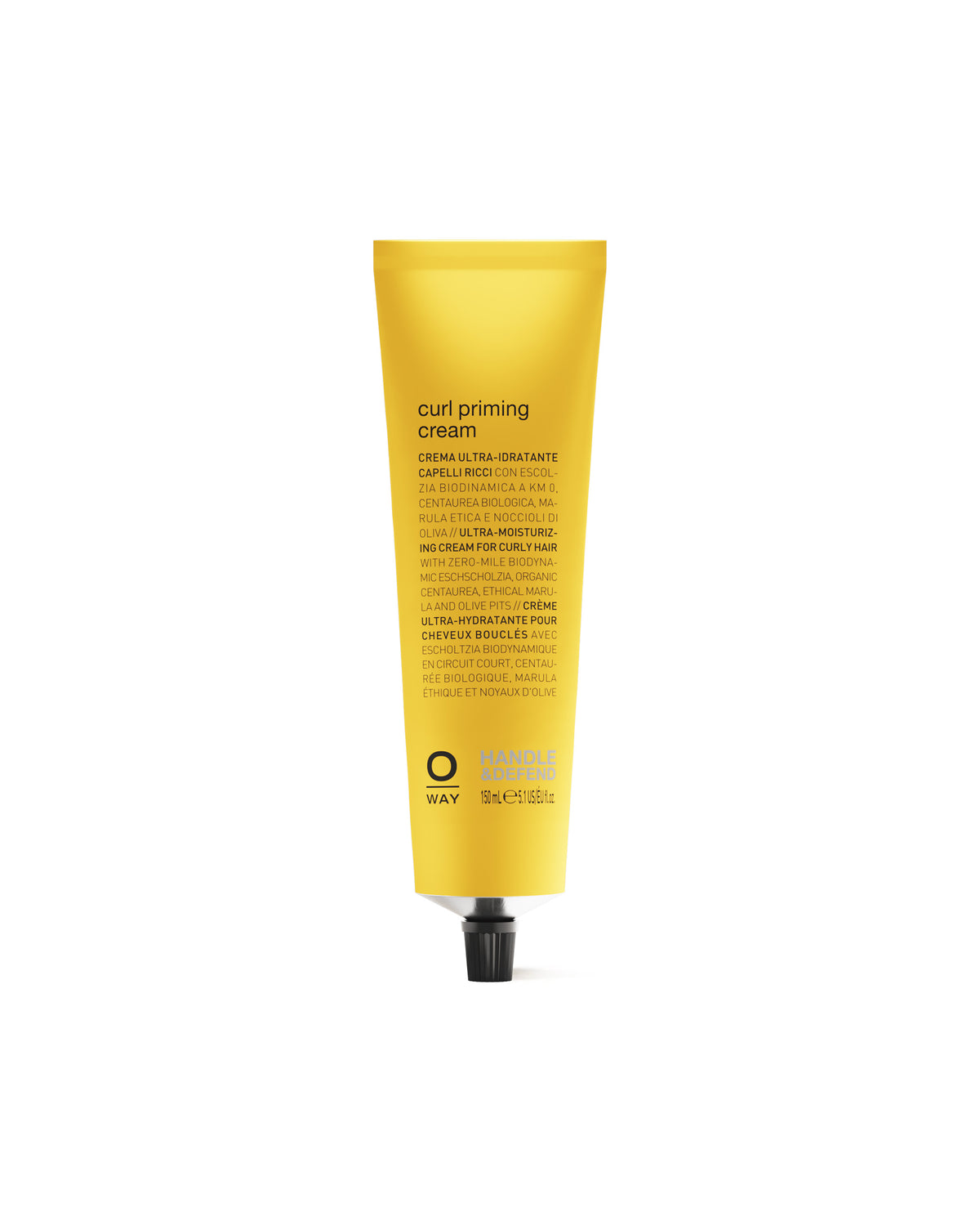 Curl priming cream, for curls seeking deep moisture and softness
