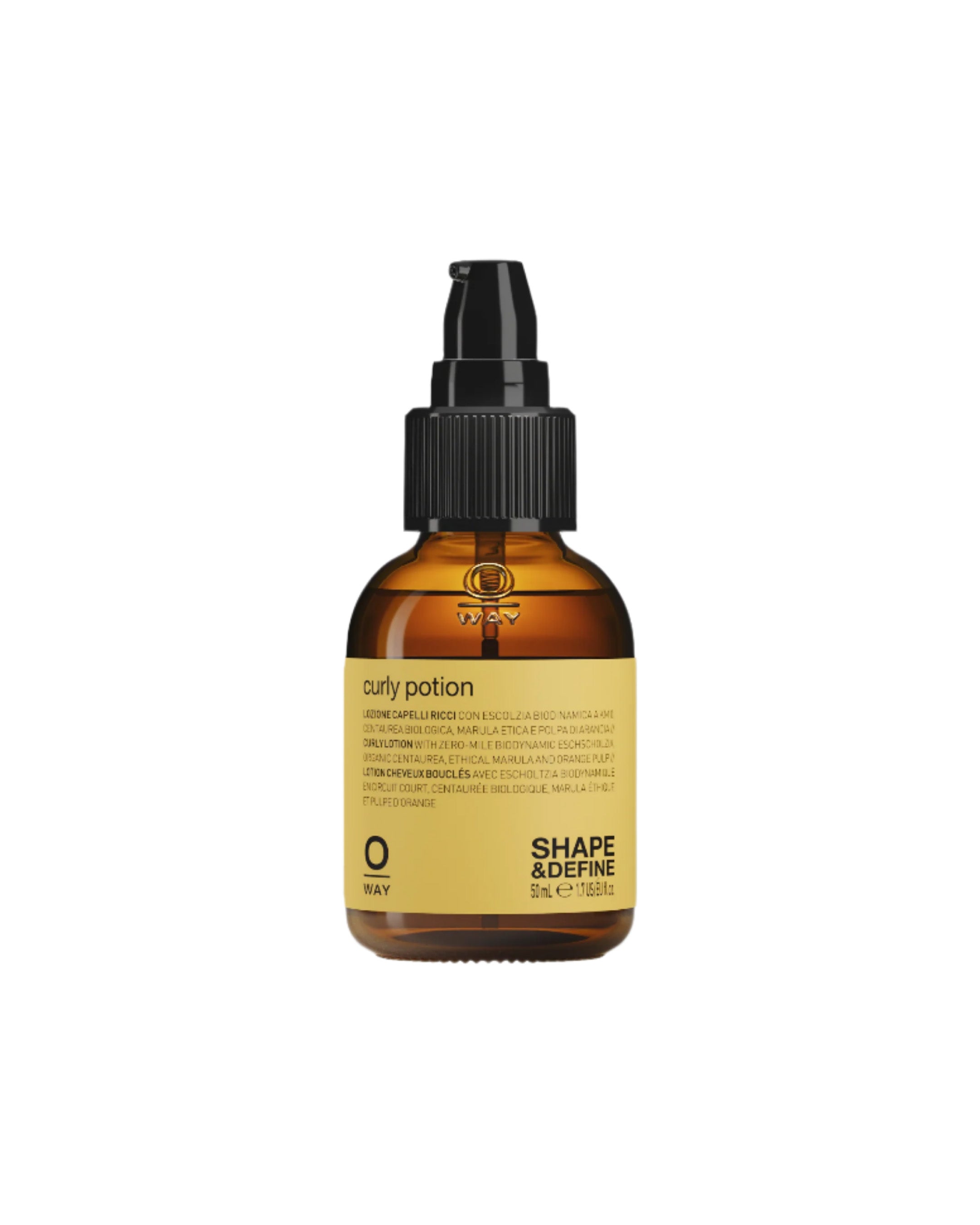 Curly Potion – Defining Lotion for Long-Lasting Curl Shape | Oway