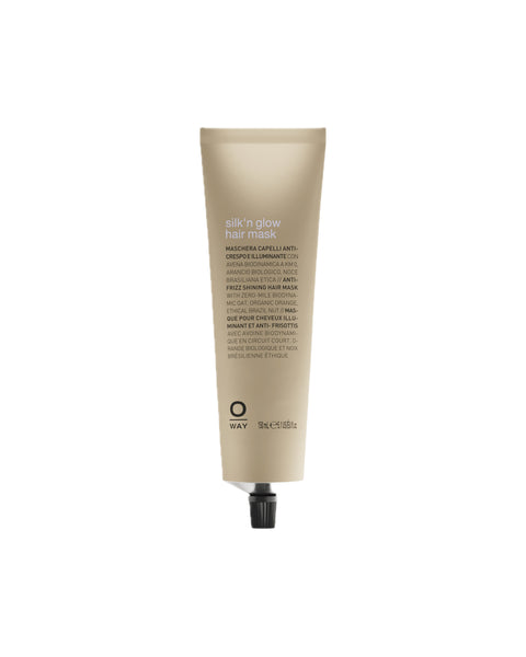 OWAY オーウェイ silk and glow ヘアバス ヘアマスク Silk'n Glow Hair Mask – Nourishing Mask for Frizzy, Porous Hair