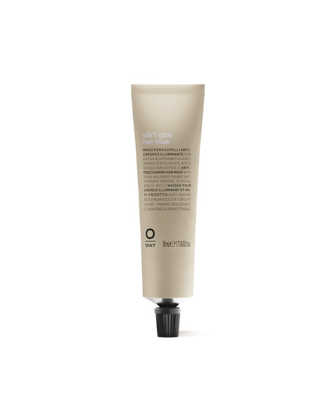 ローランドOWAY シルキングローヘアマスクsilk'nglow Silk'n Glow Hair Mask – Nourishing Mask for Frizzy, Porous Hair