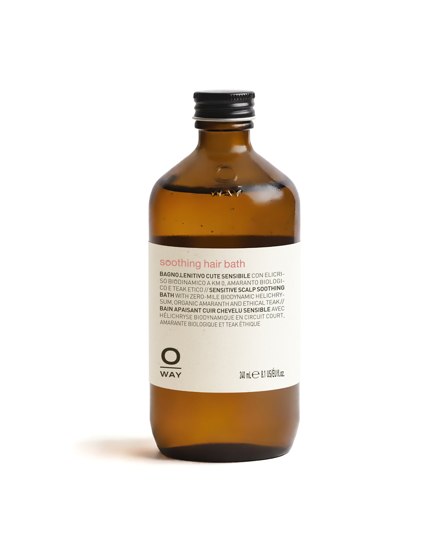 rolland OWAY Soothing hair bath＆gel Soothing Hair Bath – Sulfate-Free Shampoo for Sensitive Scalps