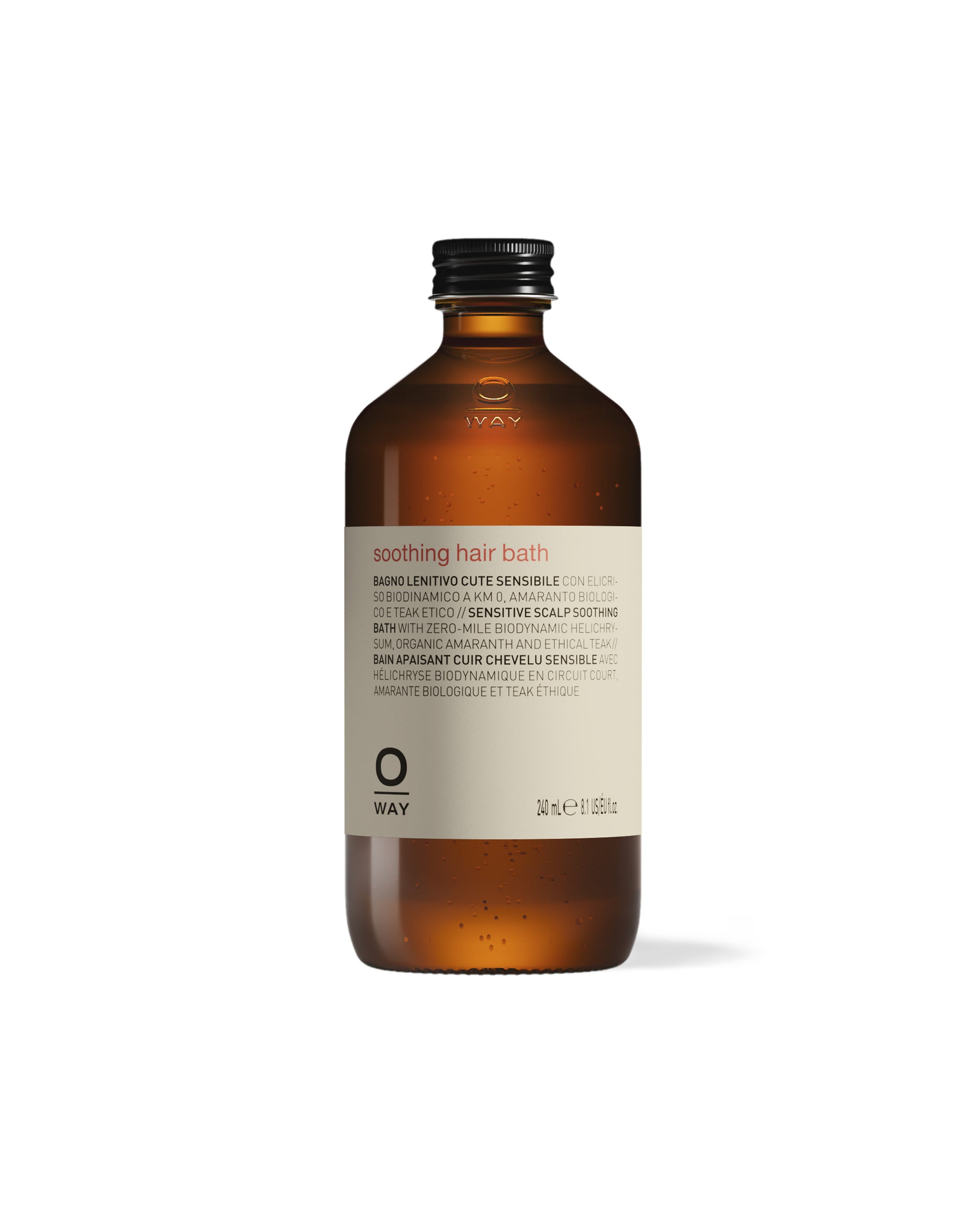 soothing hair bath