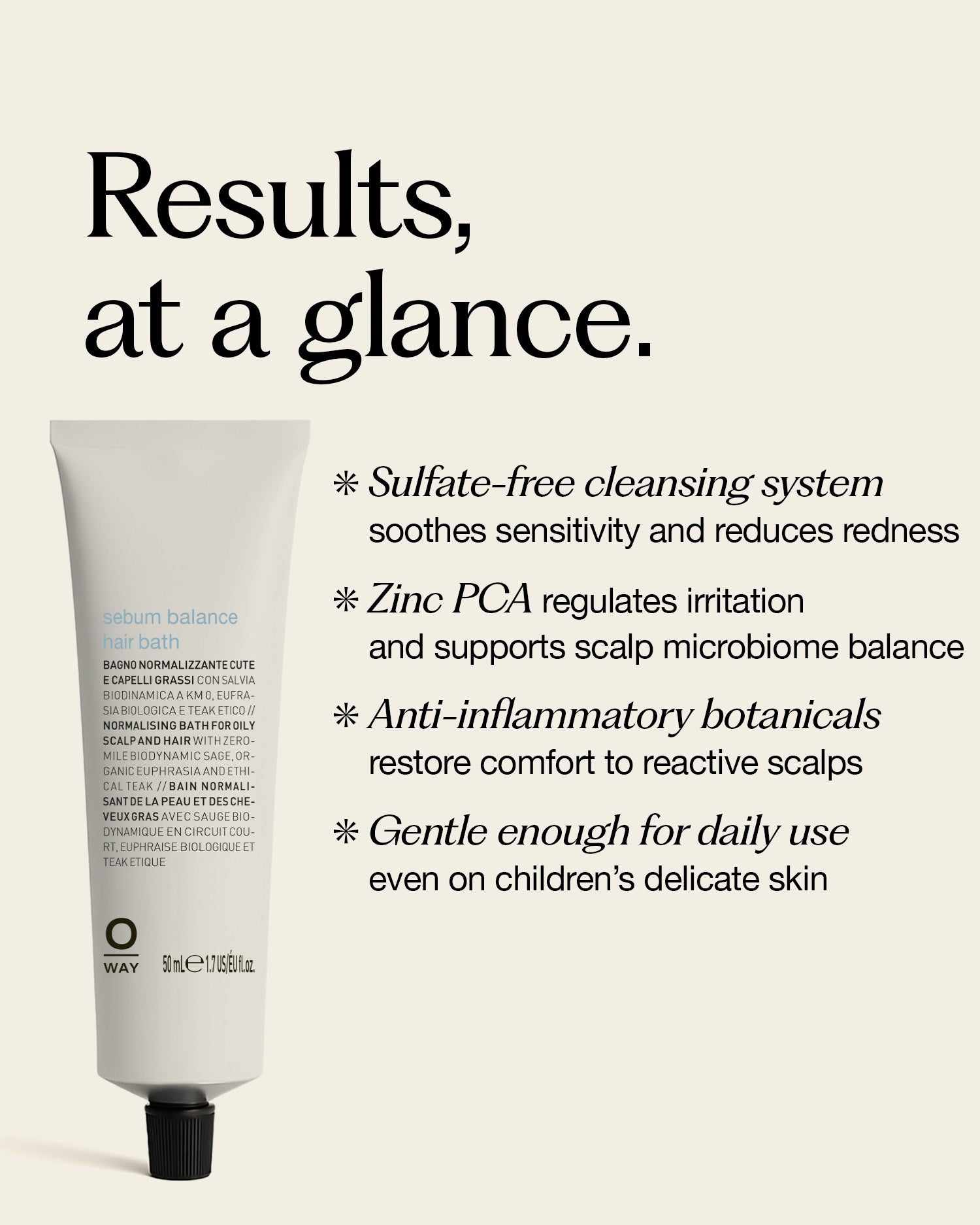 Soothing Hair Bath – Sulfate-Free Shampoo for Sensitive Scalps