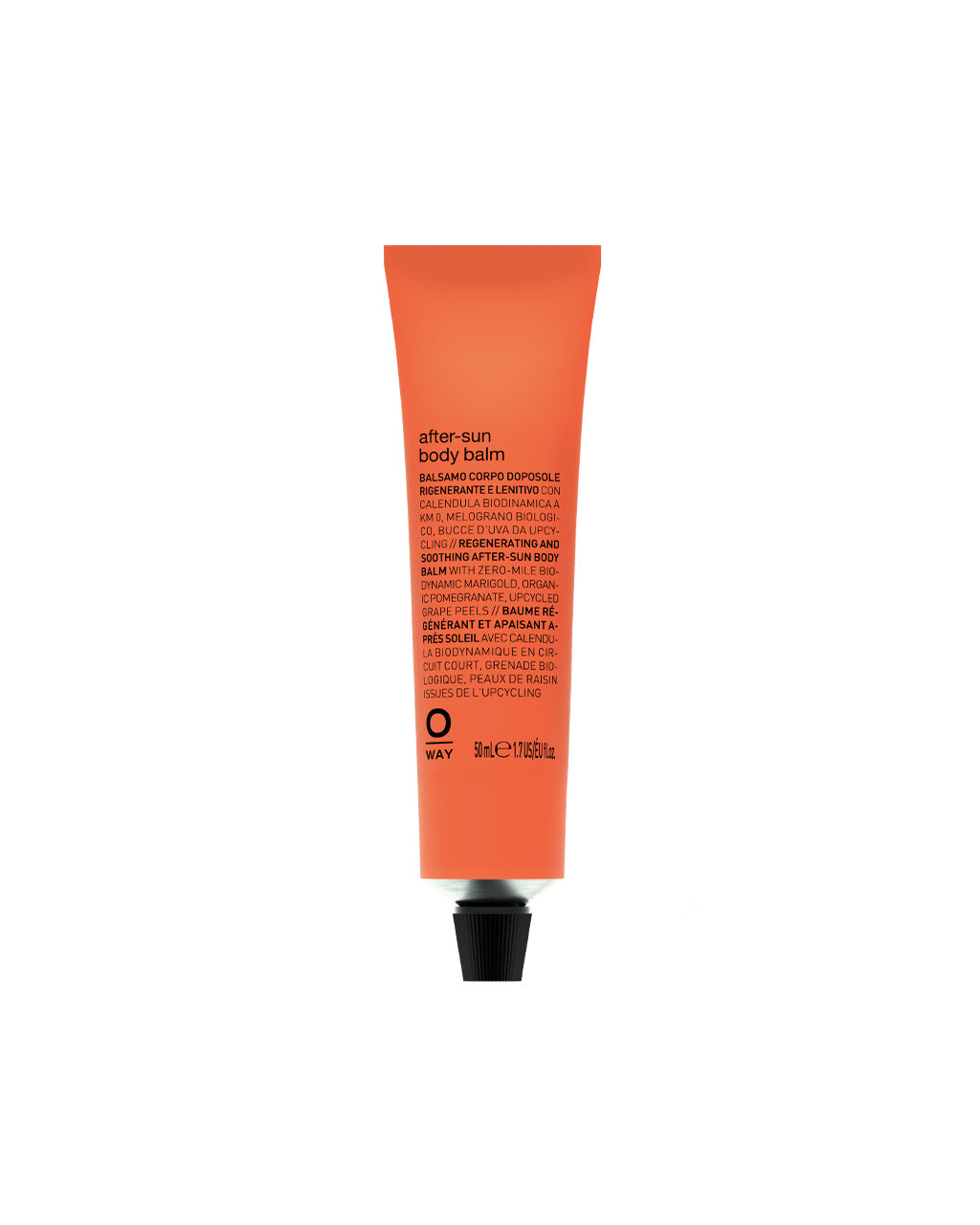 After-sun body balm, repairs, soothes and restores sun-damaged skin