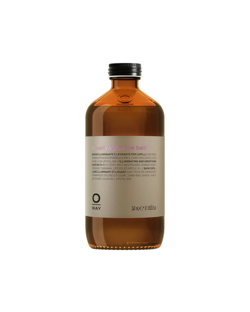 Smooth'n Glow Hair Bath – Smoothing Shampoo for Frizzy Hair | Oway