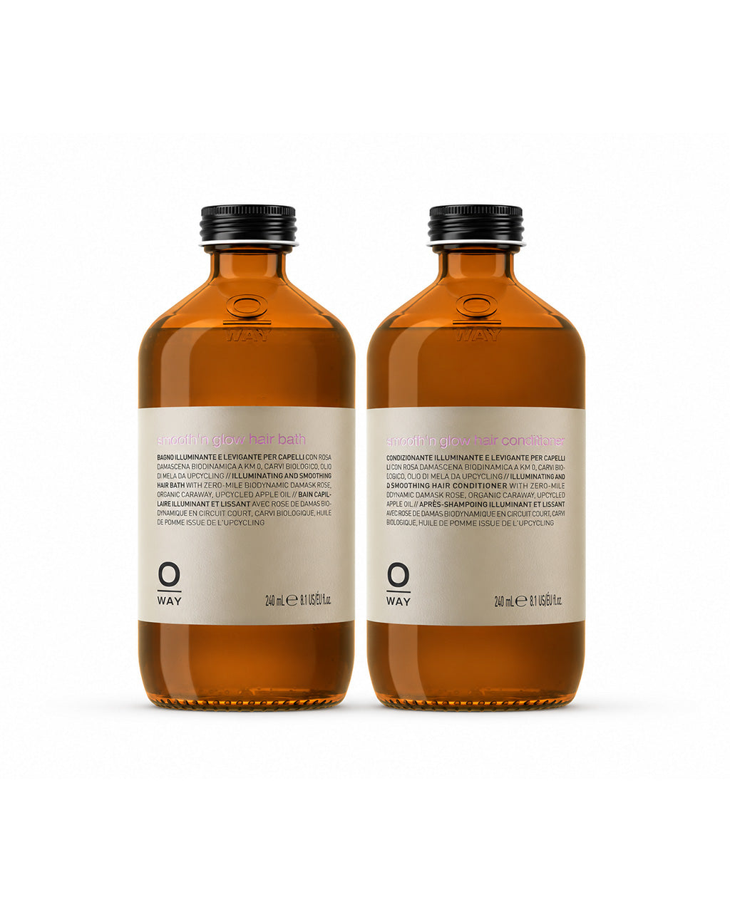 Smooth'n Glow Hair Serum – Anti-Frizz Leave-In Shine Serum | Oway