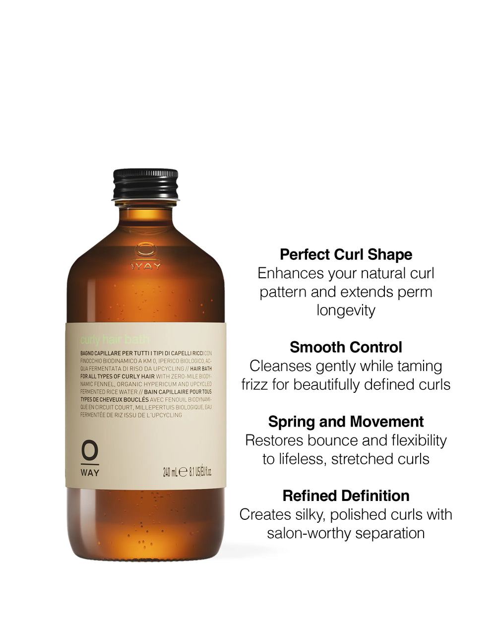 Oway Curly Hair Bath benefits mobileonly