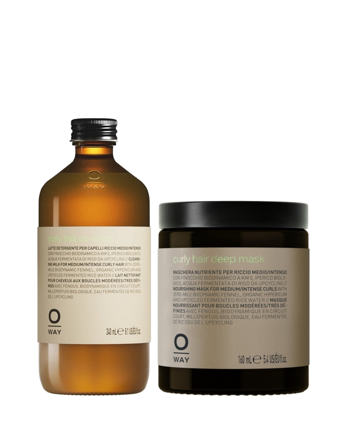 gentle curly wash & mask duo