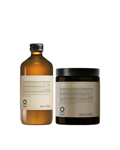 gentle curly wash & mask duo