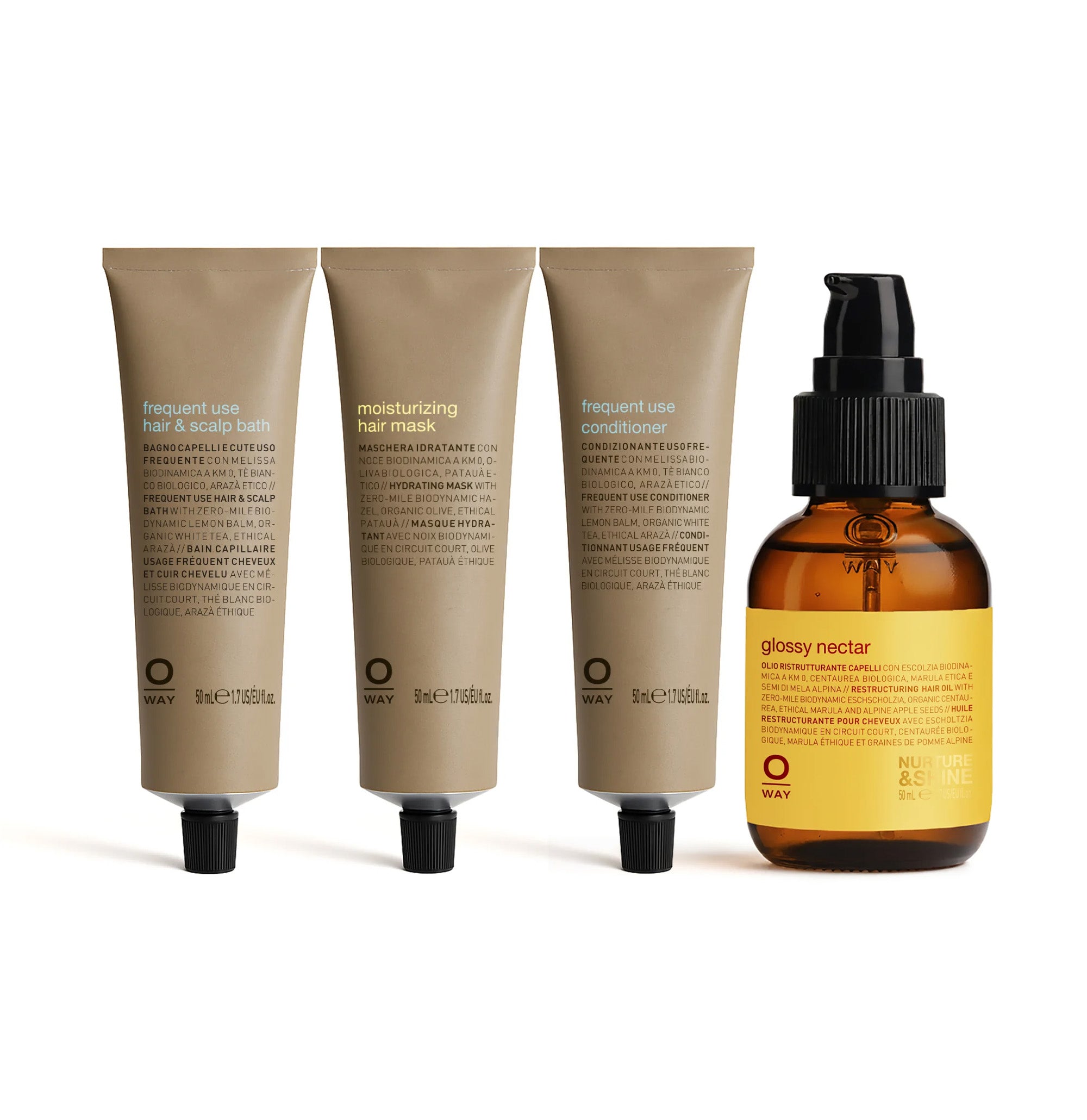 Haircare Welcome Kit – Introductory Set to Botanical Hair Rituals