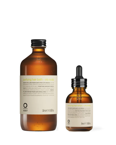 oily scalp purifying system