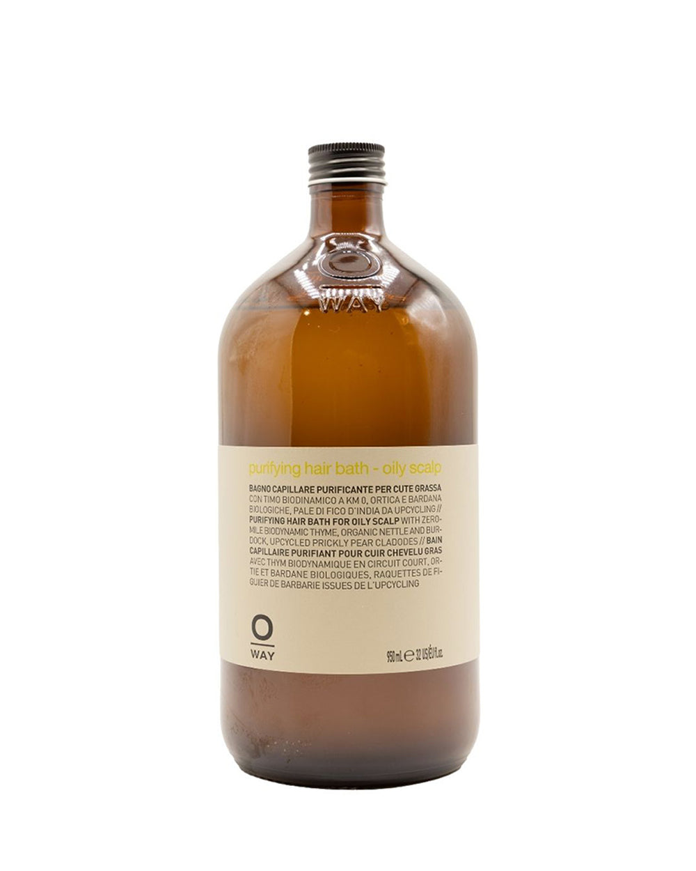 purifying hair bath for oily scalp (950 mL)