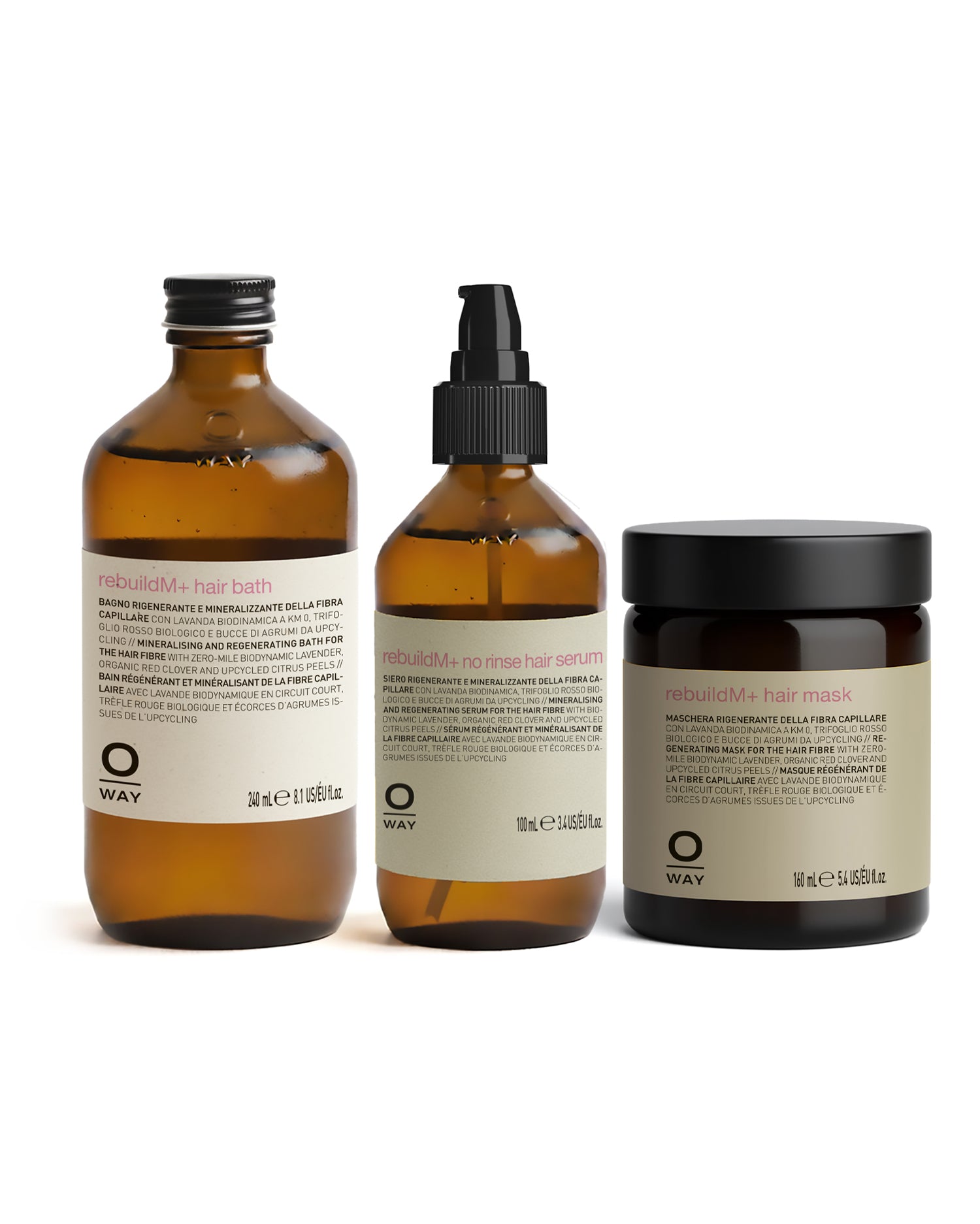 rebuildM+ Complete Repair Kit – Mineralizing Kit for Damaged Hair rebuildM+ Complete Repair Kit – Mineralizing Kit for Damaged Hair