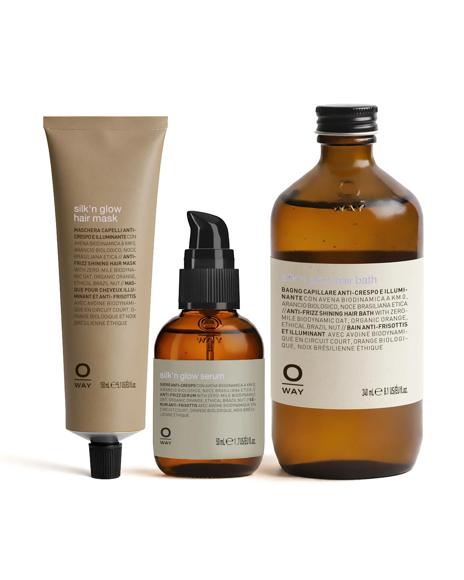 Silk'n Glow Hair Bath – Nourishing Cleanser for Frizzy Hair | Oway