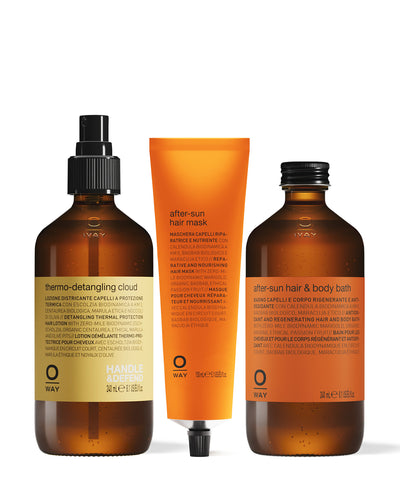 sun-repair hair ritual