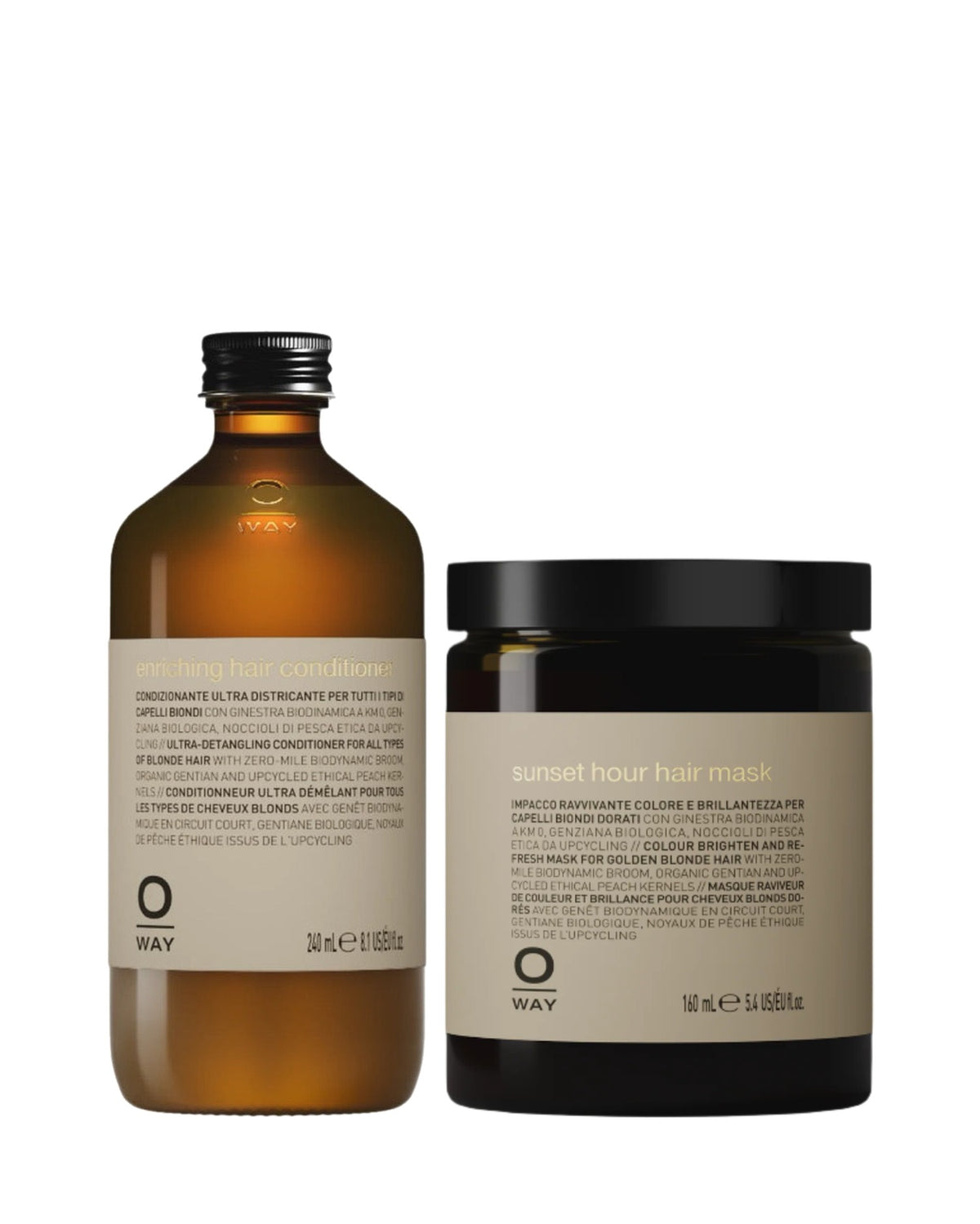 warm blonde toning duo