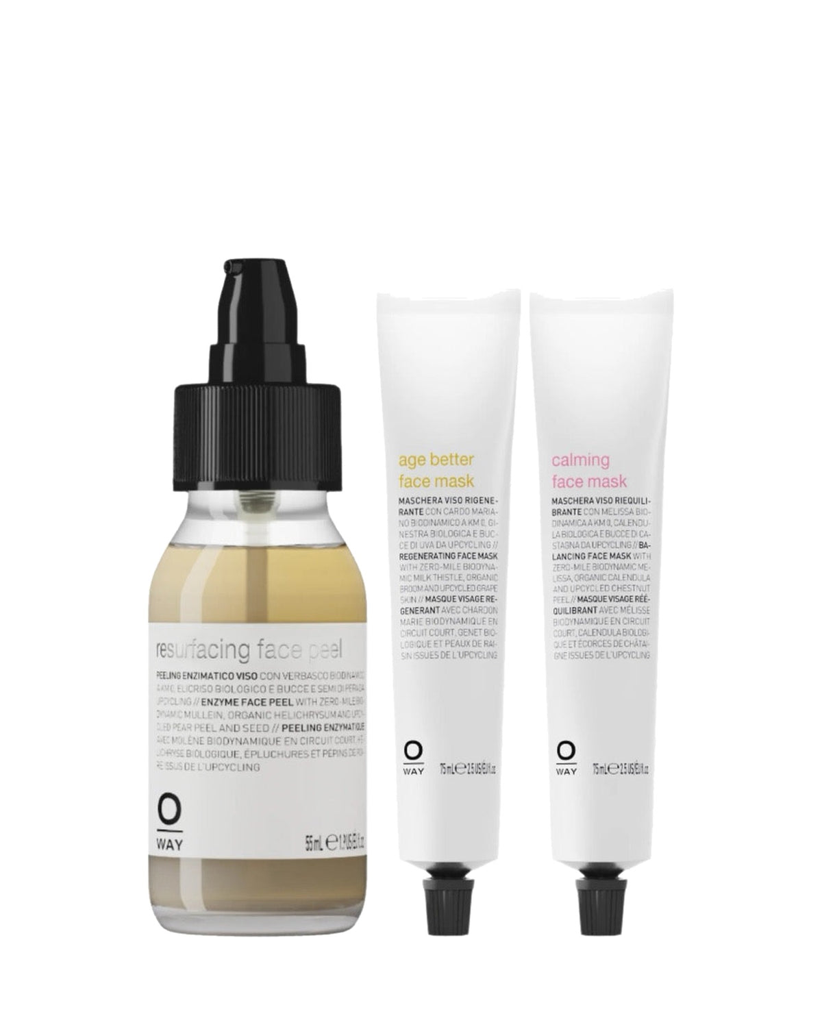 weekly face treatment set